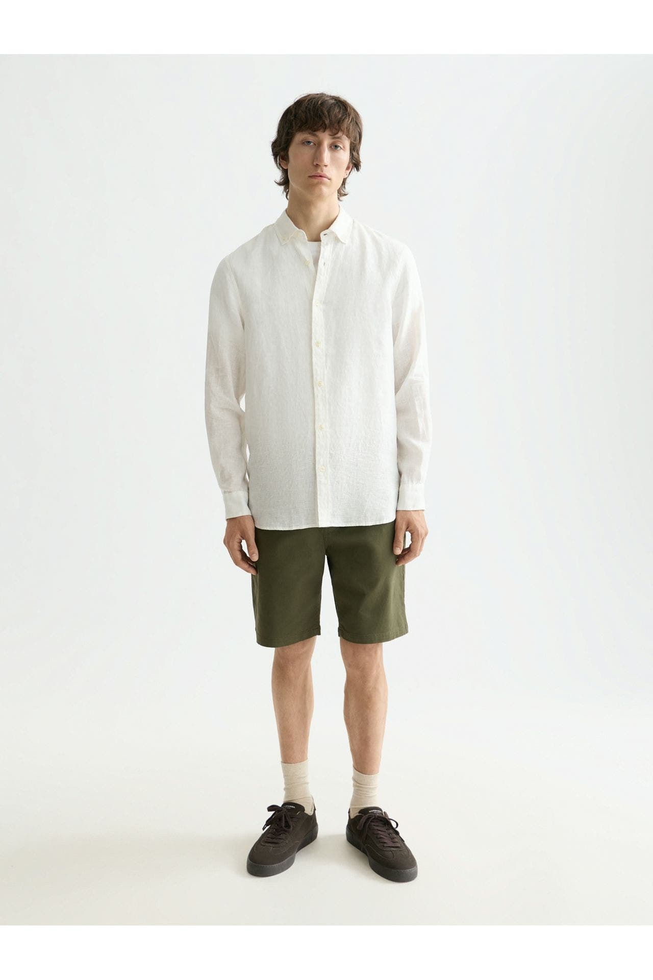 SCOTCH & SODA Leinenhemd weiß Regular Fit, Bild 1
