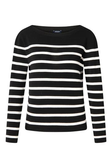 JOOP! Wollpullover gestreift