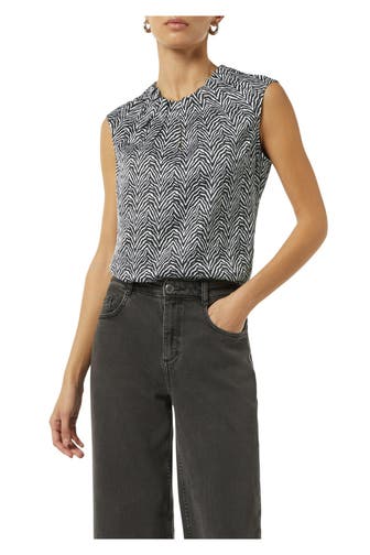 COMMA, Blusentop animal