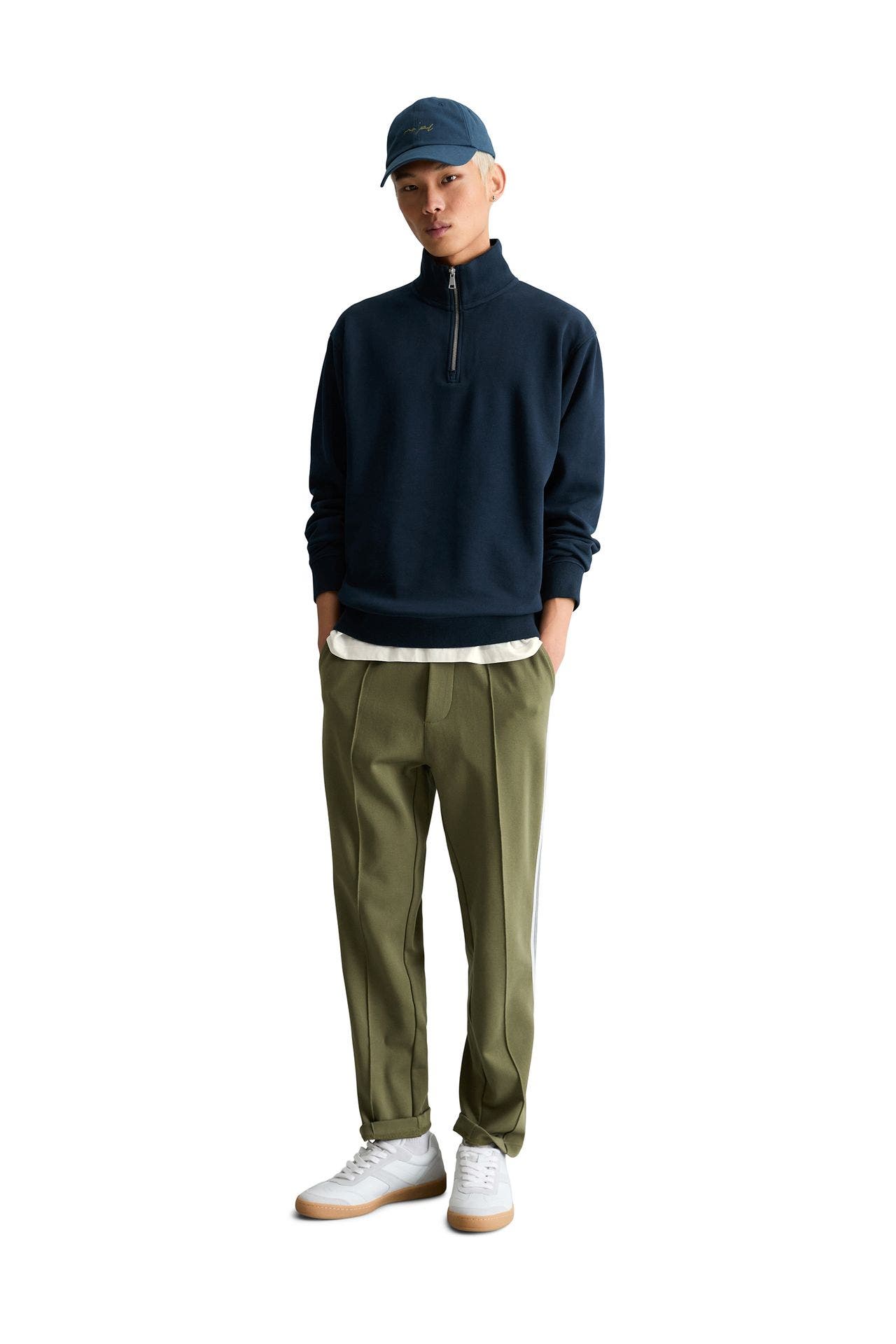 MARC O'POLO DENIM Sweat-Troyer navy, Bild 1