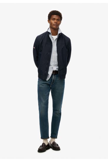 SUPERDRY - Übergangsjacke 'Harrington' navy