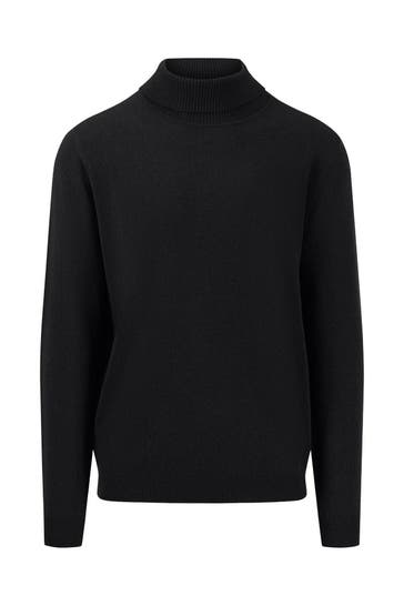 FYNCH-HATTON Cashmere-Pullover schwarz