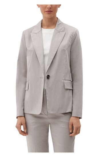 S.OLIVER BLACK LABEL Blazer steingrau