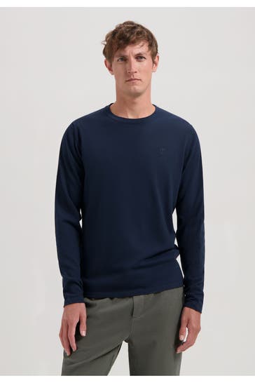 DSTREZZED Strickpullover nachtblau