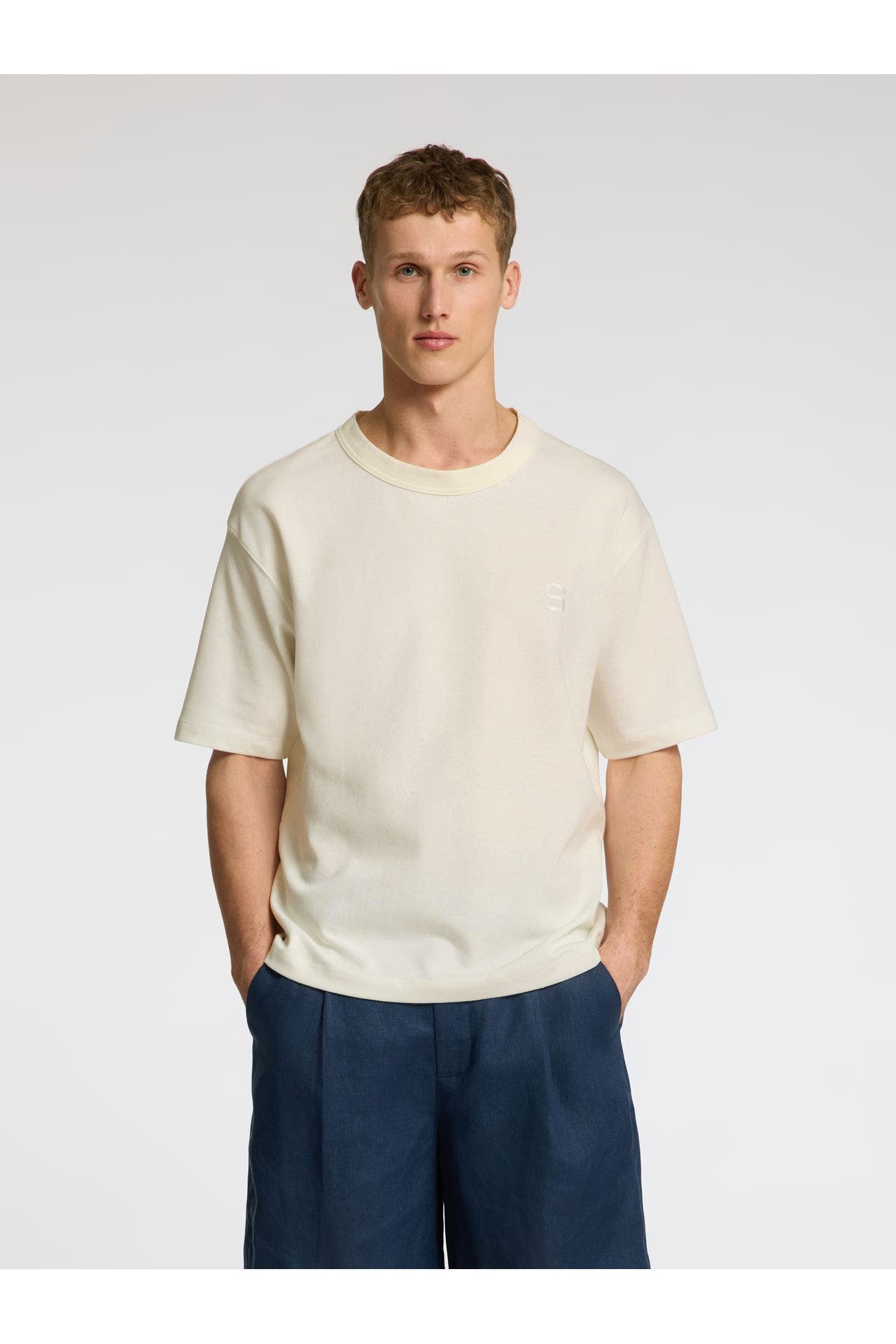 SELECTED T-Shirt weiß, Bild 1