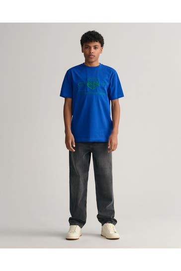 GANT T-Shirt blau