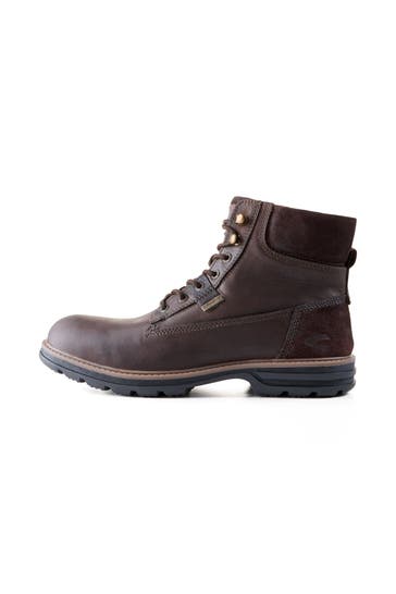 CAMEL ACTIVE Schnürstiefel dunkelbraun