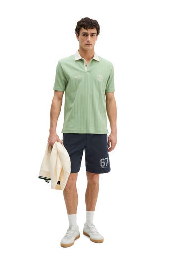 MARC O'POLO Polo-Shirt pastellgrün