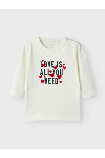 NAME IT Longsleeve weiß