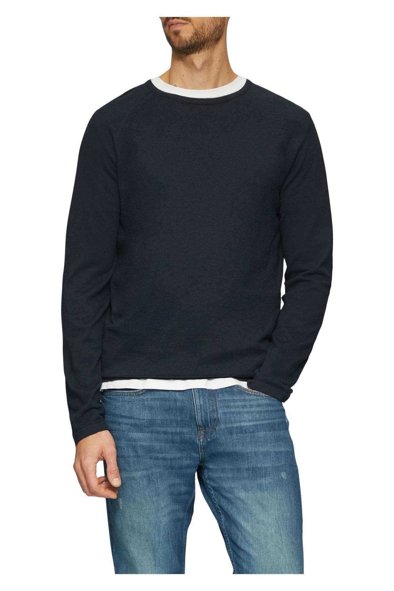 S.OLIVER Strickpullover dunkelblau, Bild 1