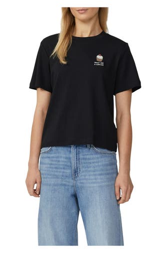 S.OLIVER T-Shirt schwarz