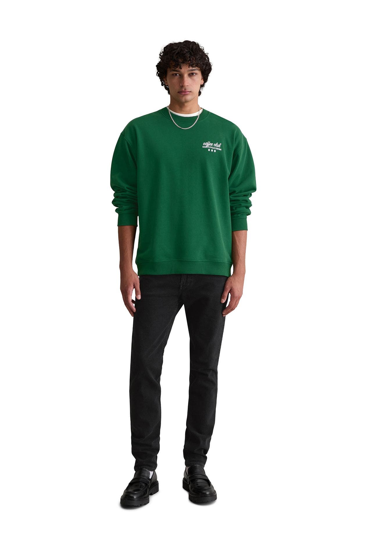 MARC O'POLO DENIM Sweatshirt dunkelgrün, Bild 1