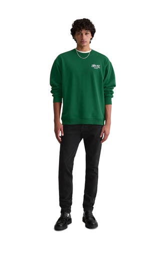 MARC O'POLO DENIM Sweatshirt dunkelgrün