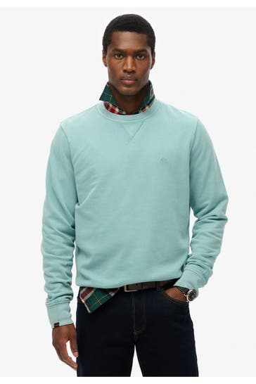 SUPERDRY Sweatshirt 'Classic Essential' türkis
