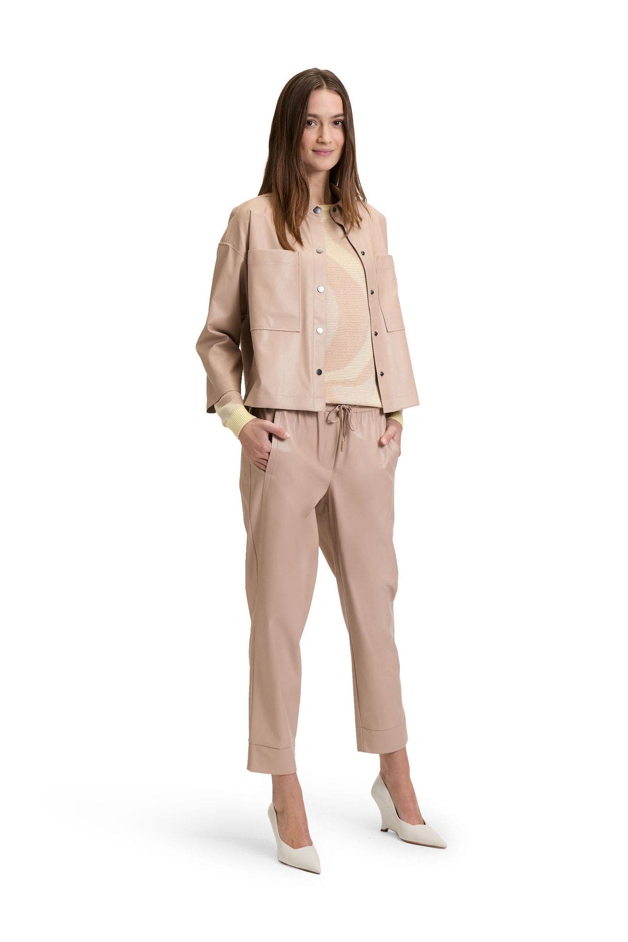 BETTY & CO Stoffhose greige, Bild 1