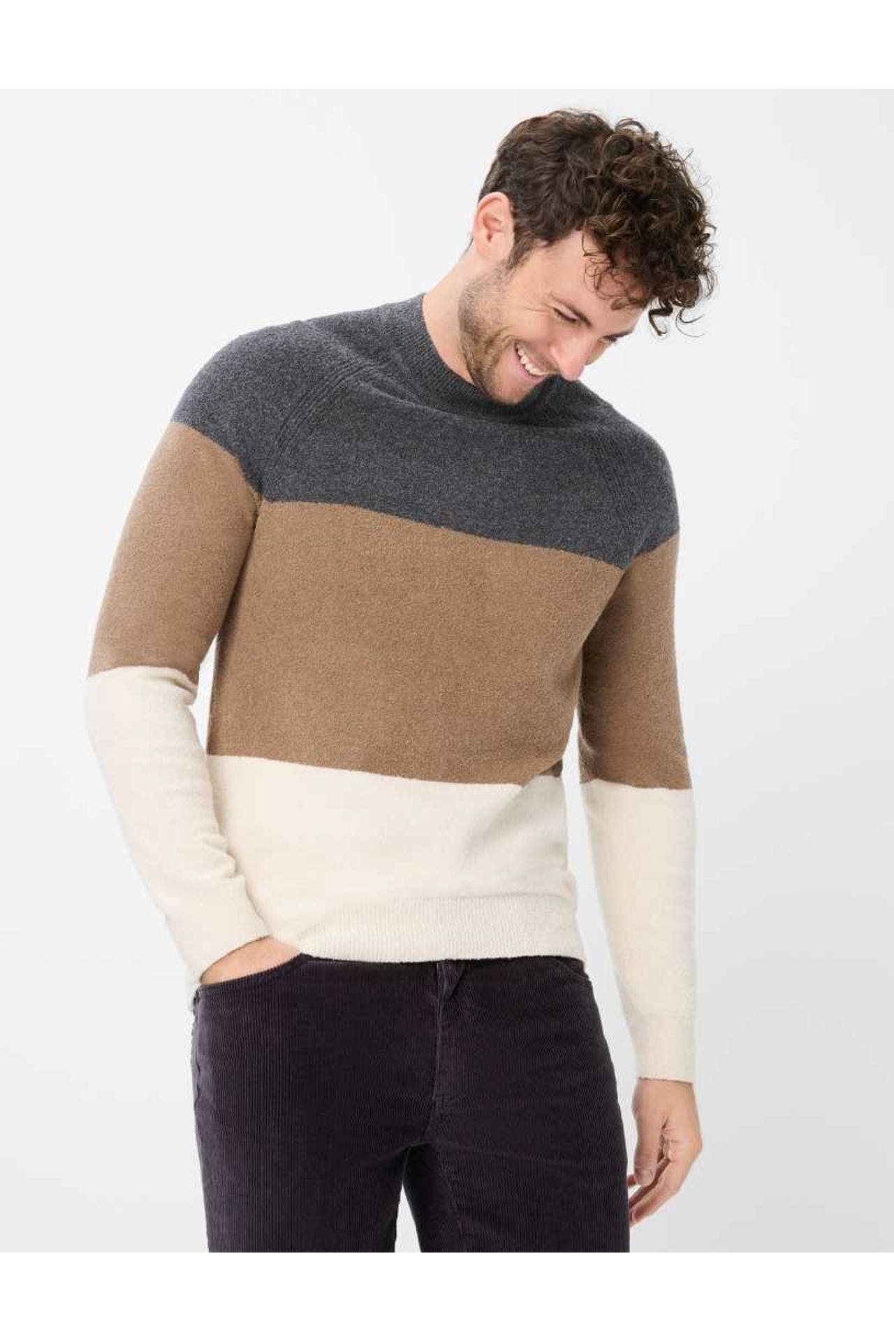 BRAX Strickpullover 'Buddy' mehrfarbig, Bild 1