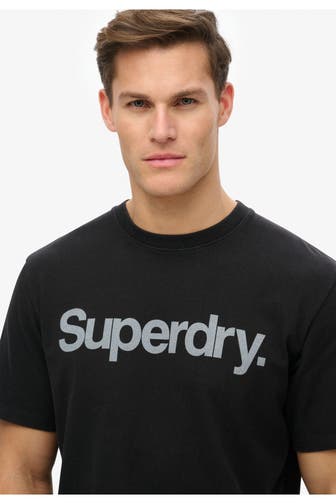 SUPERDRY T-Shirt schwarz