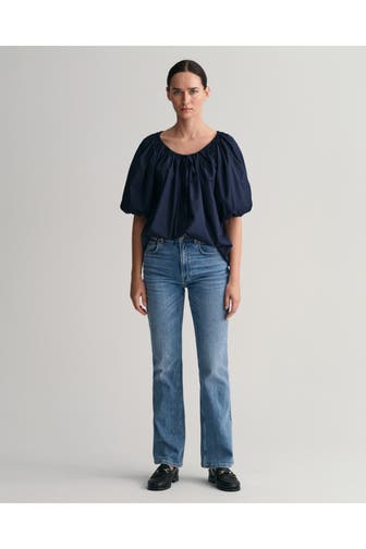 GANT Blusenshirt dunkelblau