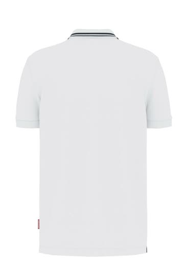 JOOP! Polo-Shirt 'Angeloa' weiß