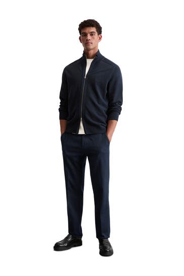 MARC O'POLO Strickjacke dunkelblau