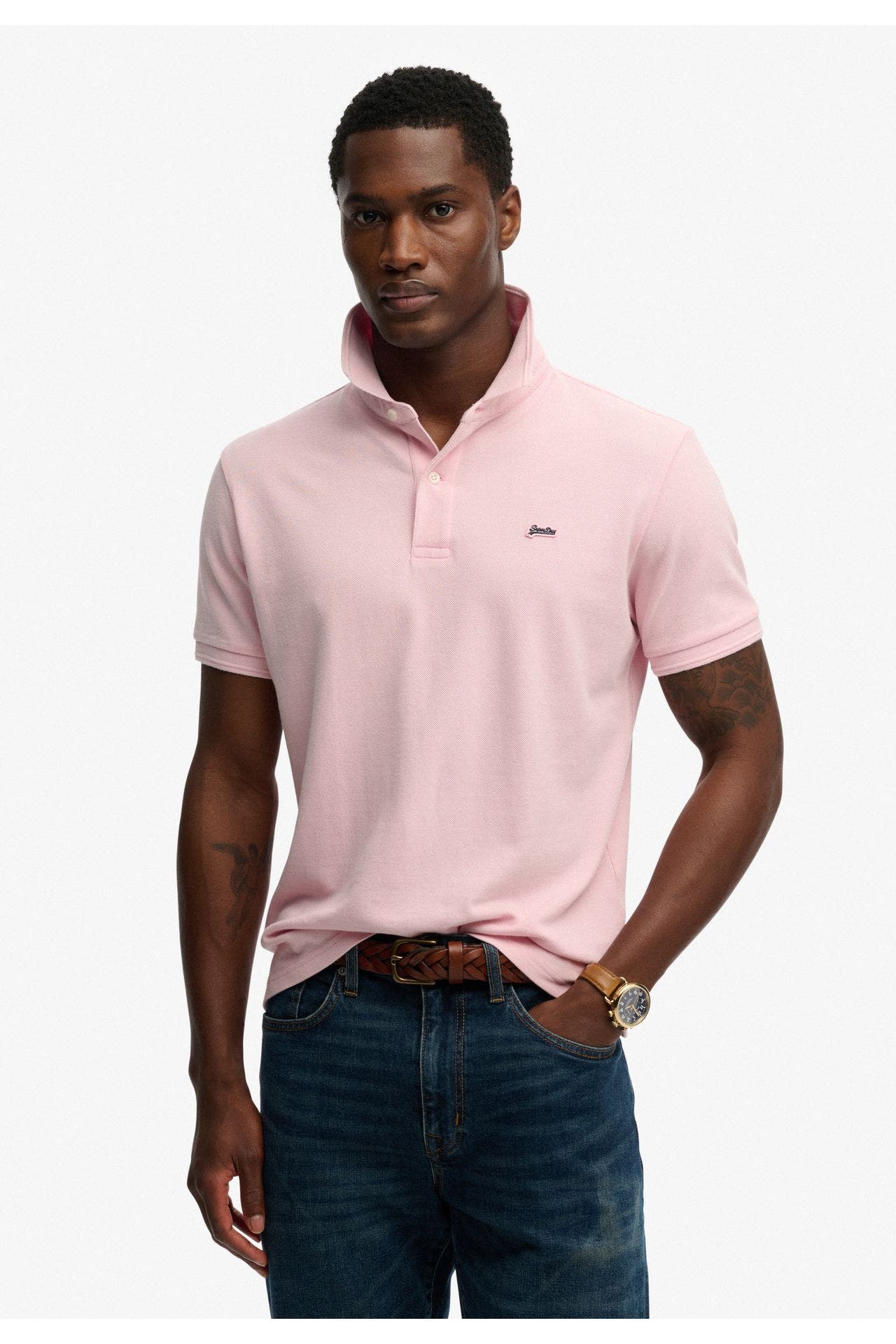 SUPERDRY Polo-Shirt rosa, Bild 1