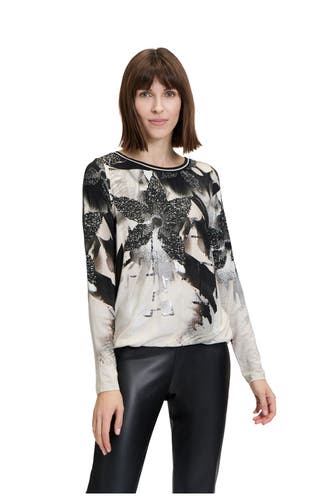 BETTY BARCLAY Longsleeve gemustert