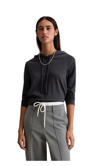 MARC O'POLO DENIM - Hoodie schwarzblau