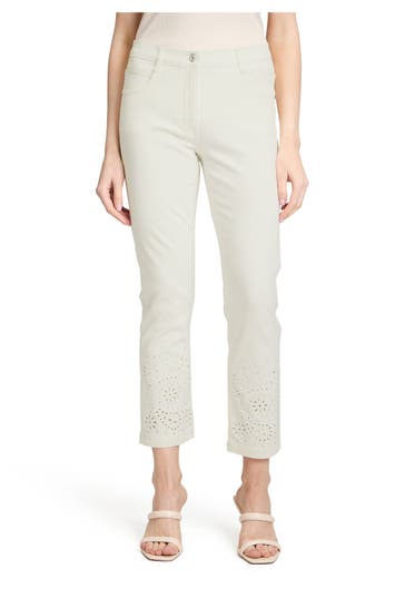 BETTY BARCLAY Jeans weiß slim