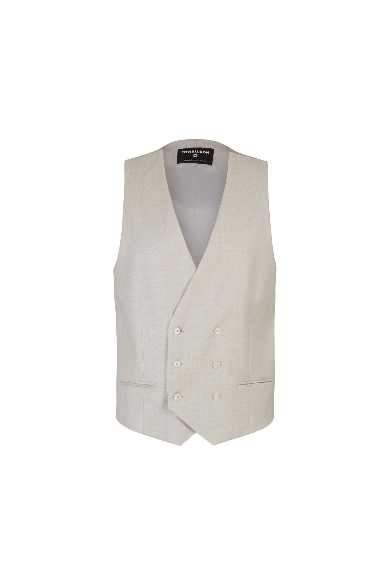 STRELLSON Business-Sakko Weste Veli, beige beige Slim Fit, Bild 1