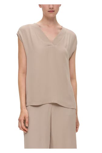 S.OLIVER BLACK LABEL Blusenshirt greige