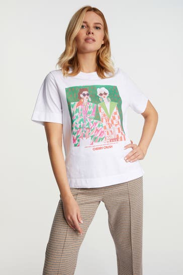 RICH & ROYAL T-Shirt weiß