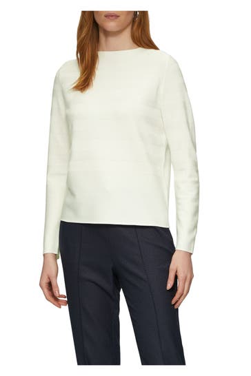 S.OLIVER BLACK LABEL Strickpullover ecru