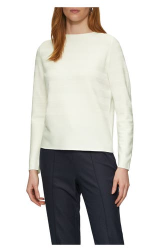 S.OLIVER BLACK LABEL Strickpullover ecru