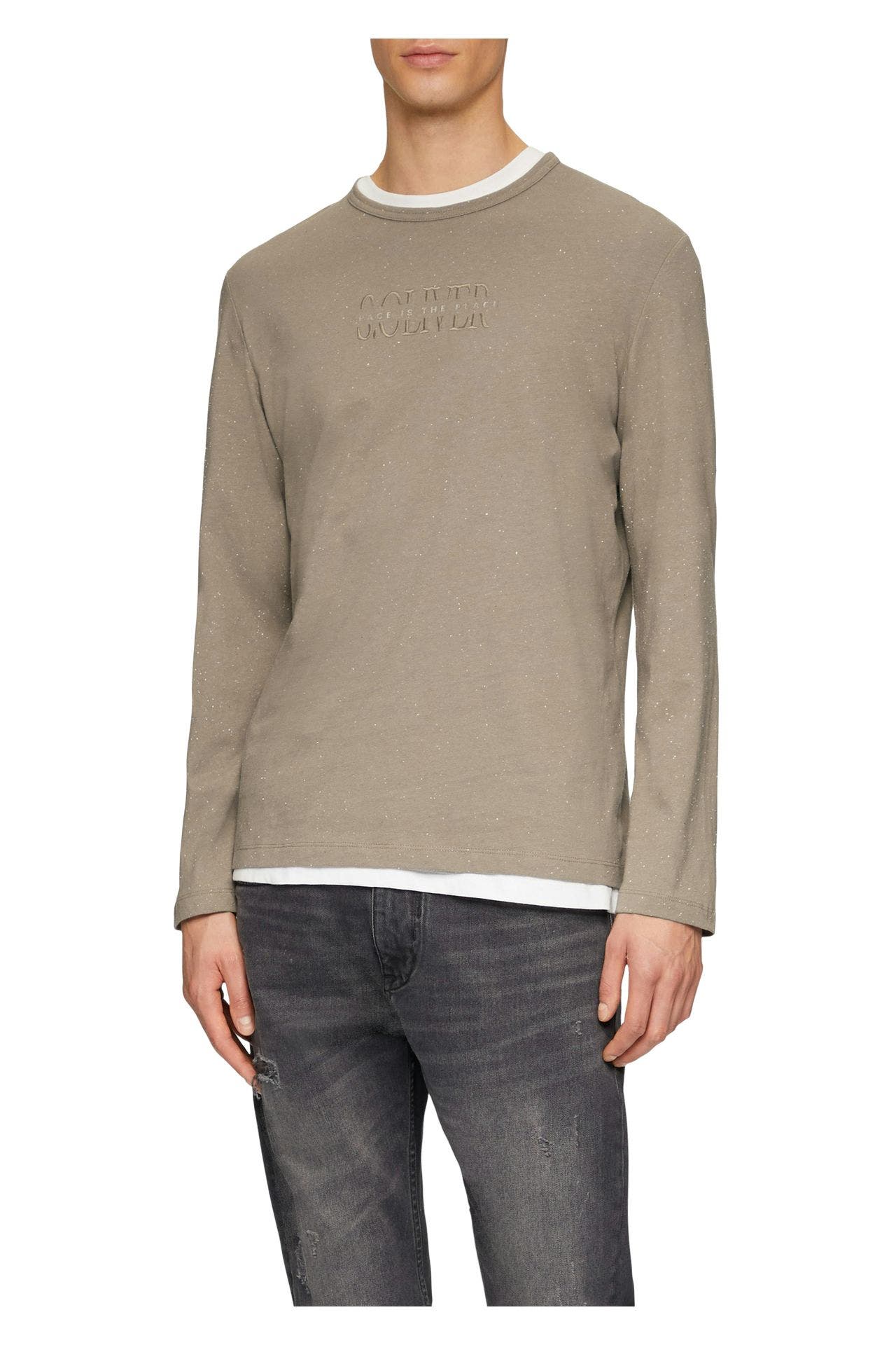 S.OLIVER Longsleeve taupe, Bild 1