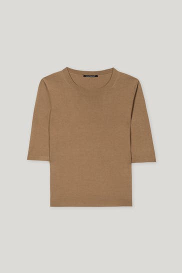 LUISA CERANO Strickpullover camel