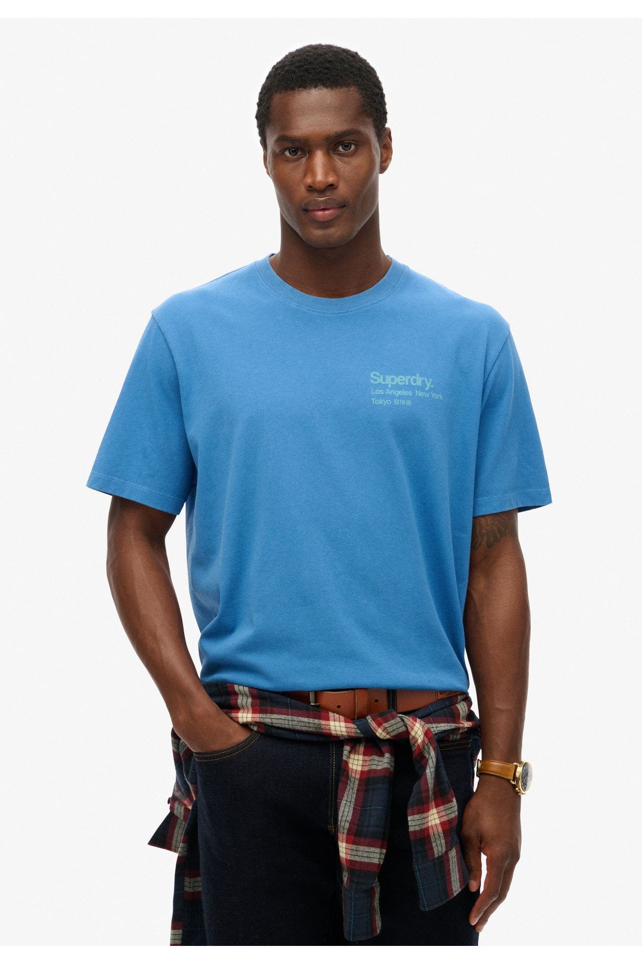 SUPERDRY T-Shirt blau, Bild 1