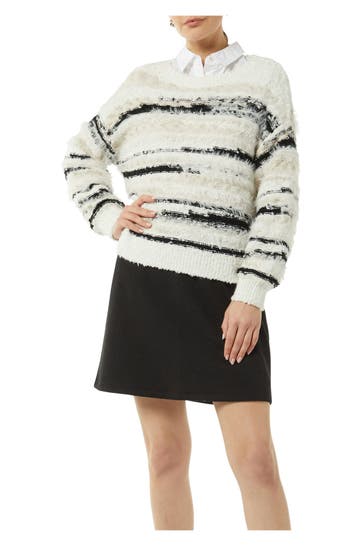 COMMA, Strickpullover mehrfarbig