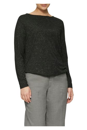 S.OLIVER Longsleeve schwarz