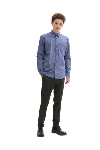 TOM TAILOR Casual-Hemd gemustert