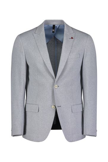 ROY ROBSON Sakko hellblau meliert