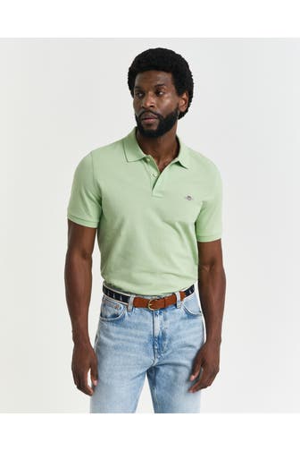 GANT Polo-Shirt hellgrün