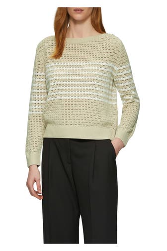S.OLIVER BLACK LABEL Strickpullover gestreift