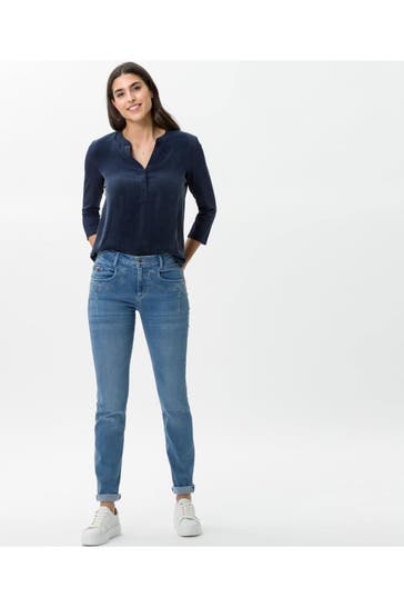 BRAX Jeans 'Style Shakira' taubenblau