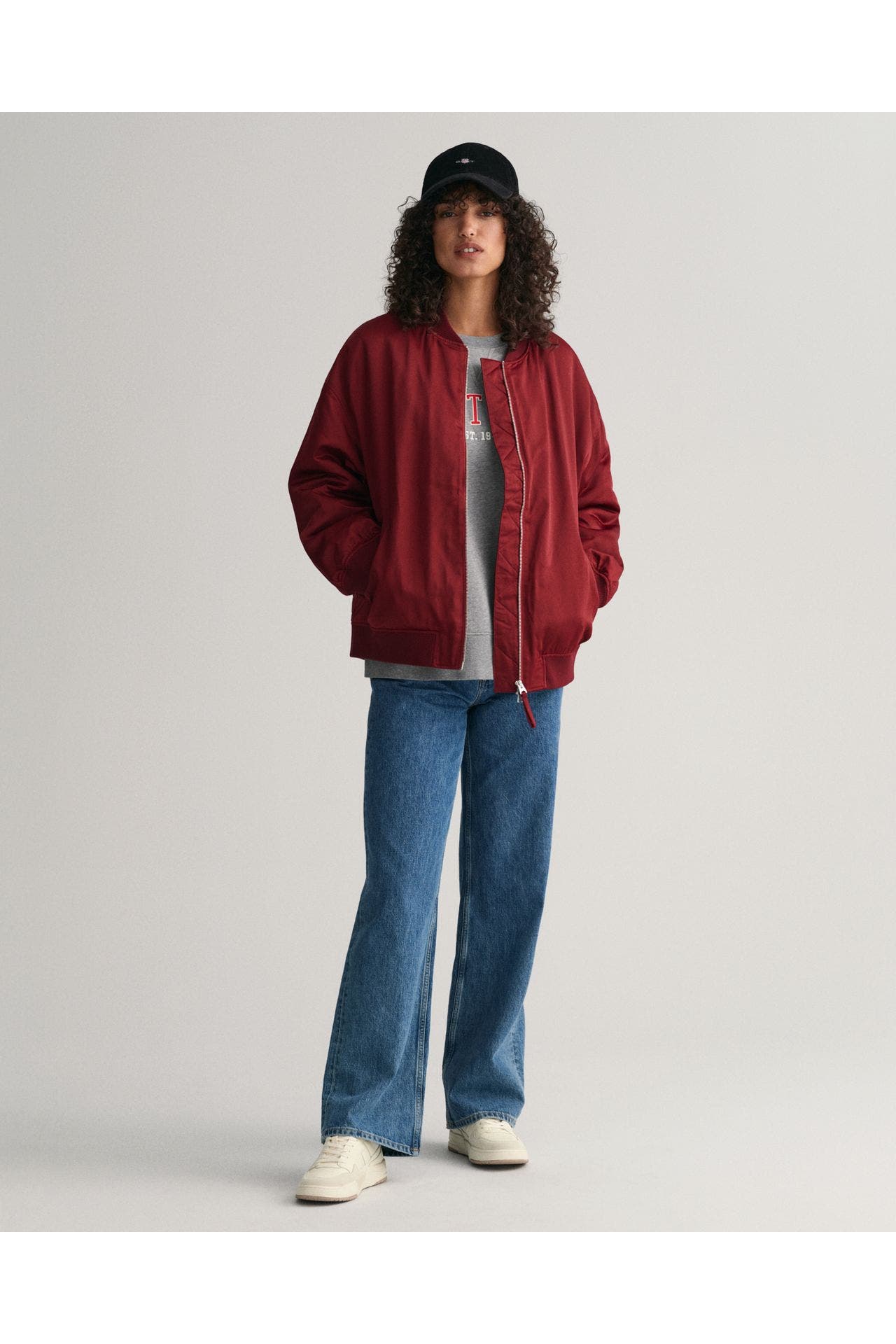 GANT Collegejacke dunkelrot, Bild 1