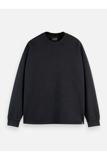 SCOTCH & SODA Sweatshirt schwarz