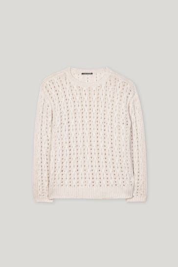 LUISA CERANO Strickpullover beige