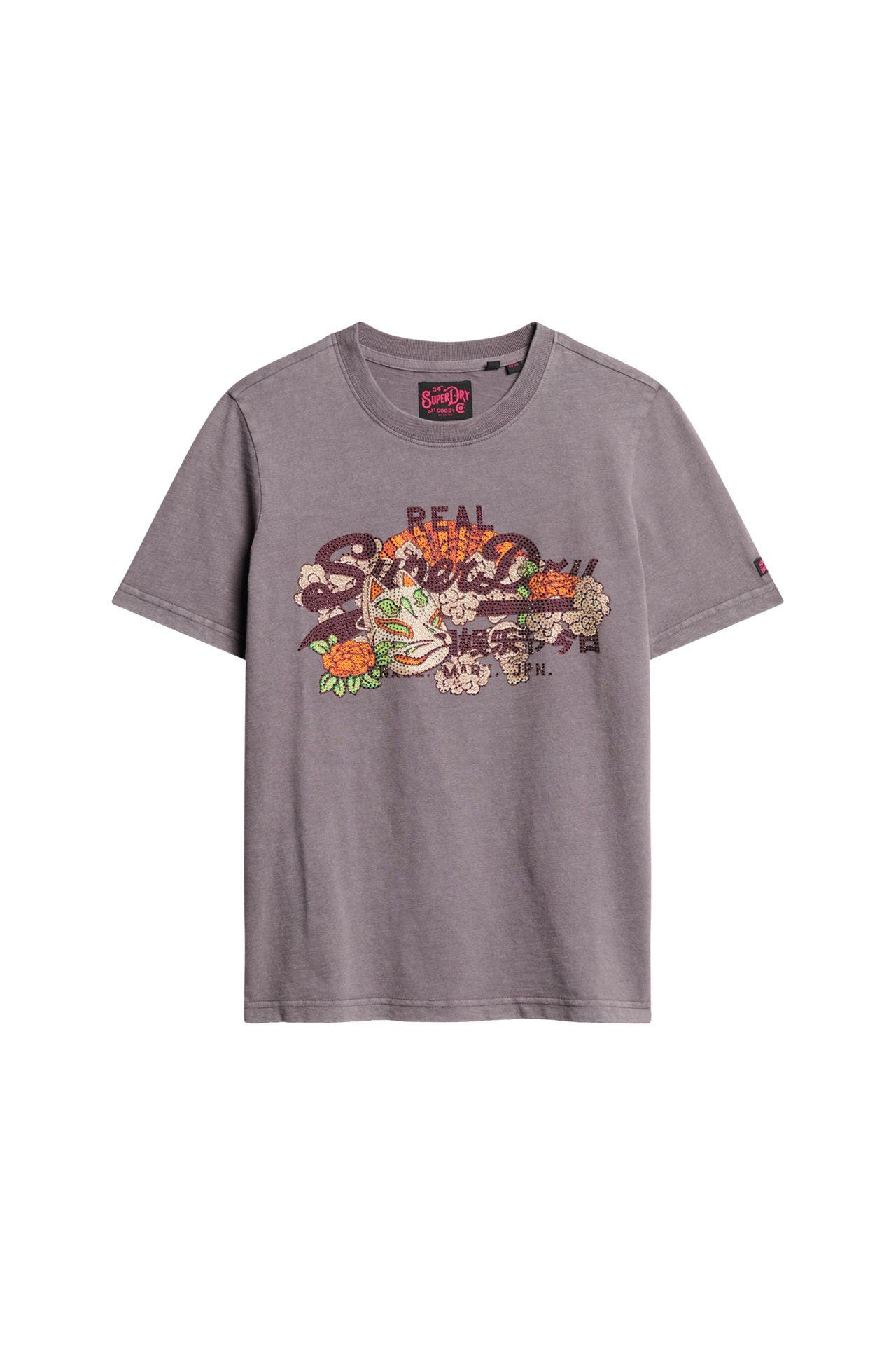 SUPERDRY T-Shirt blaugrau, Bild 1