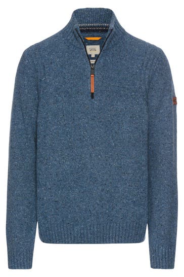 CAMEL ACTIVE Strick-Troyer blau
