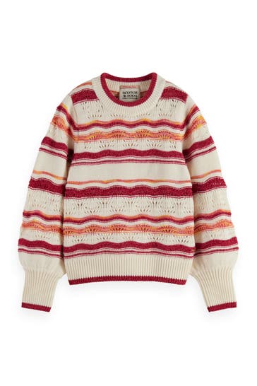 SCOTCH & SODA Strickpullover gestreift