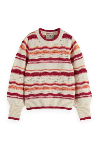 SCOTCH & SODA Strickpullover gestreift